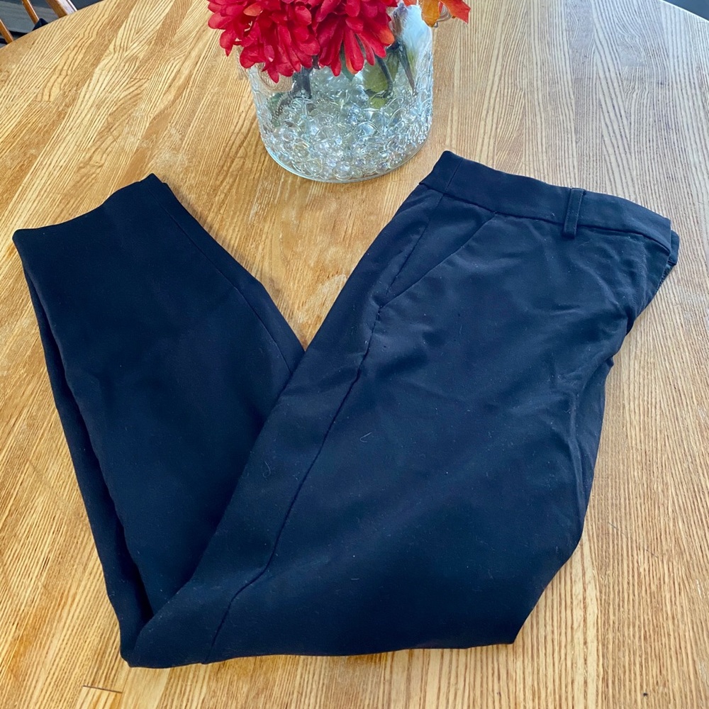 Express Columnist Black Work Pants